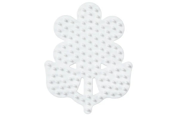 Hama stiftplade blomst lille 8x6,5cm