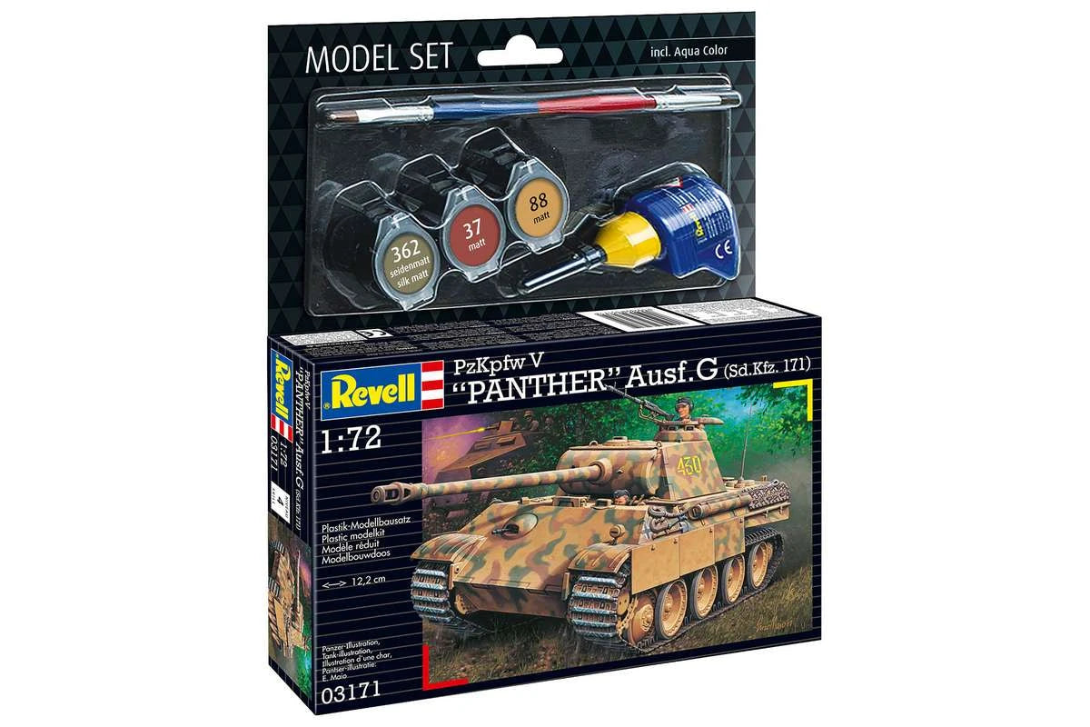 REVELL Model Set Panther Ausf. G 1:72