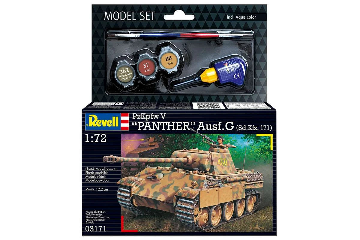 REVELL Model Set Panther Ausf. G 1:72