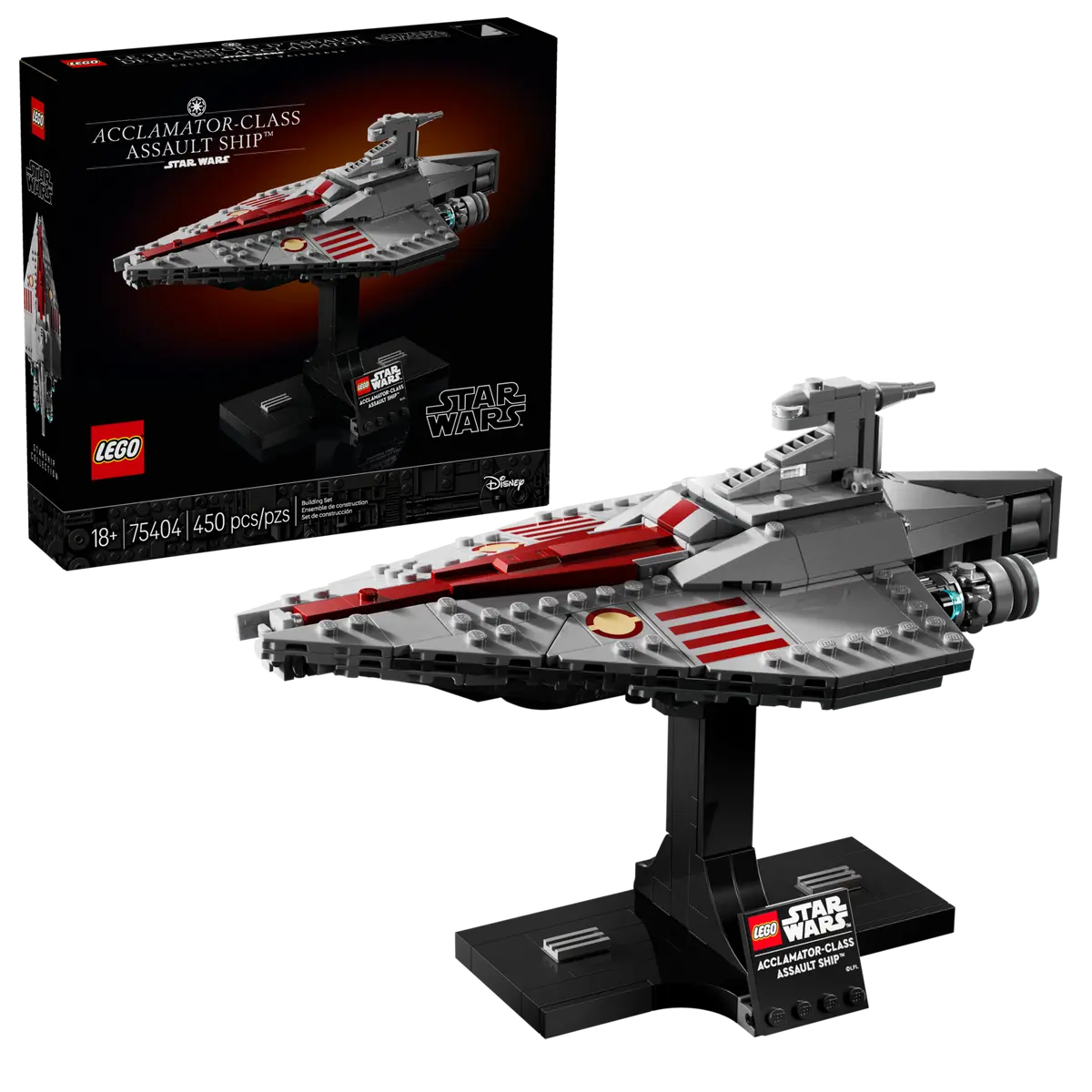 Lego 75404 Angrebsskib af Acclamator-klassen