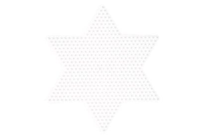 Hama stiftplade stjerne stor 14,5x16,5cm