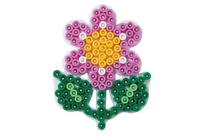 Hama stiftplade blomst lille 8x6,5cm